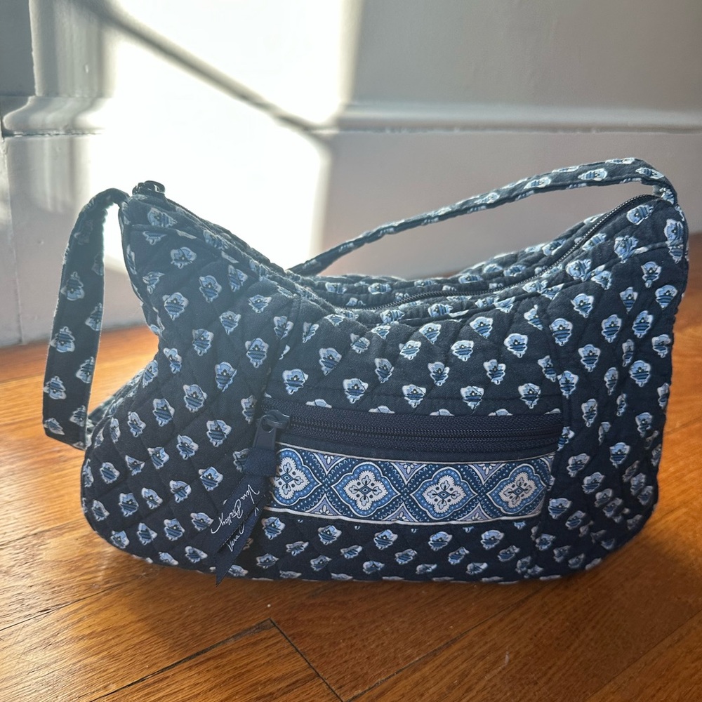 Like new vintage Vera Bradley Nantucket Navy hobo bag